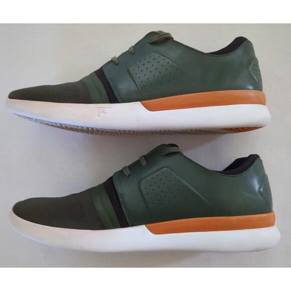 Under Armour Green Black Orange Runaway Low Sneakers 1297596-789] Men's Size 11 - Picture 7 of 7